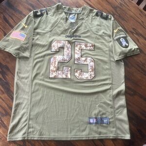 Miami Dolphins salute to service jersey